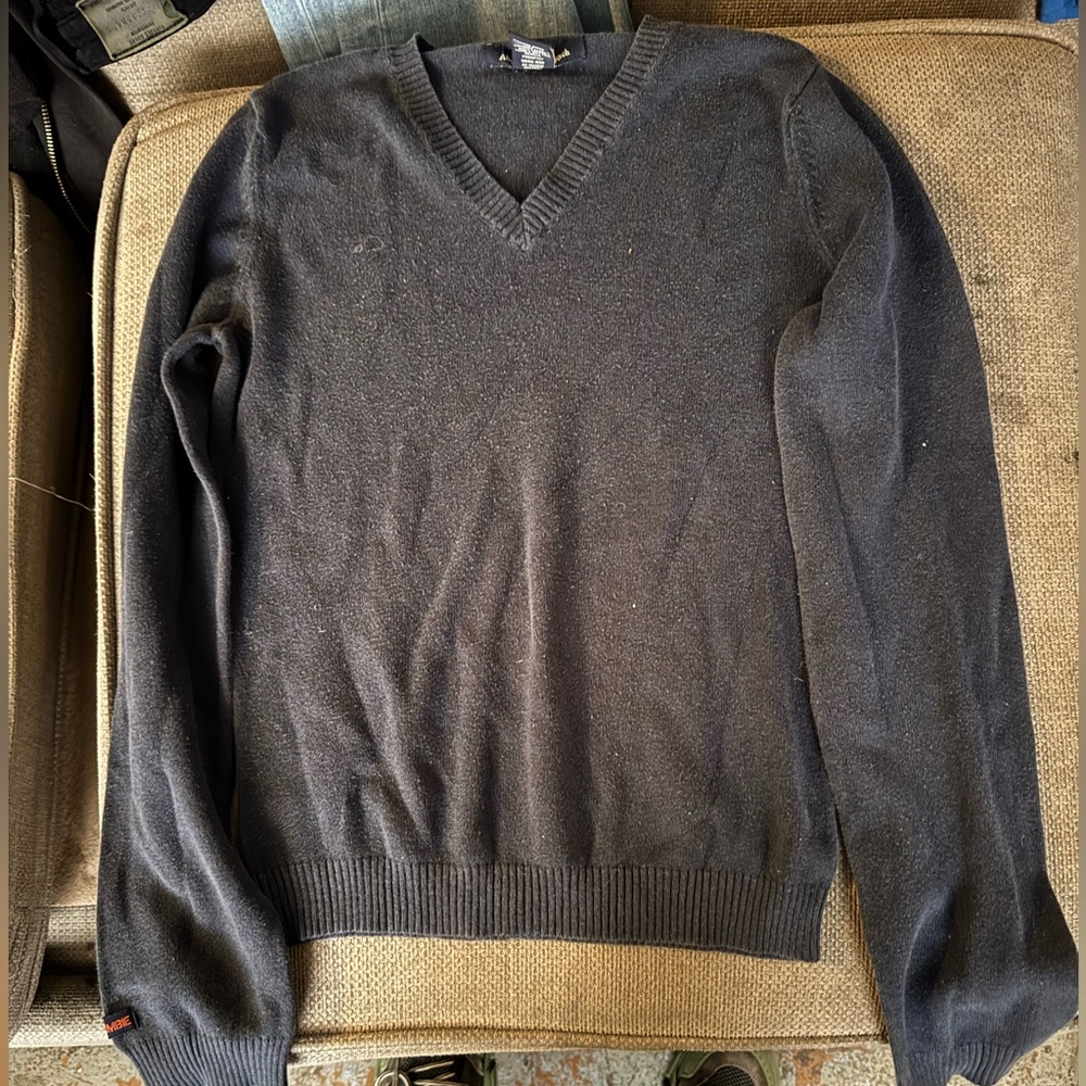 Abercrombie & Fitch Co., dark blue/navy blue sweater, SIZE MEDIUM